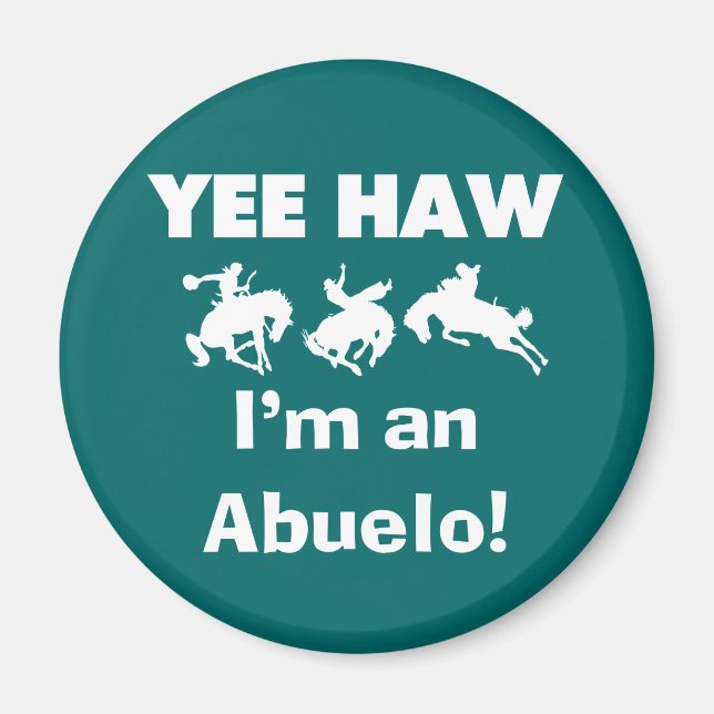 Imã Yee Haw, sou um Abuelo T-shirts e presentes (Frente)