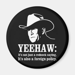 Imã Yeehaw: Política externa do campónio