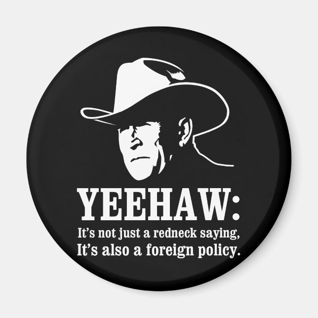 Imã Yeehaw: Política externa do Redneck (Frente)