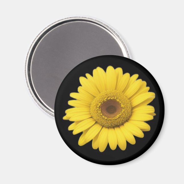 Imã Yellow Daisy Petals (Front/Back)