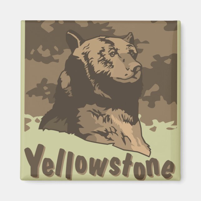 Imã Yellowstone (Frente)