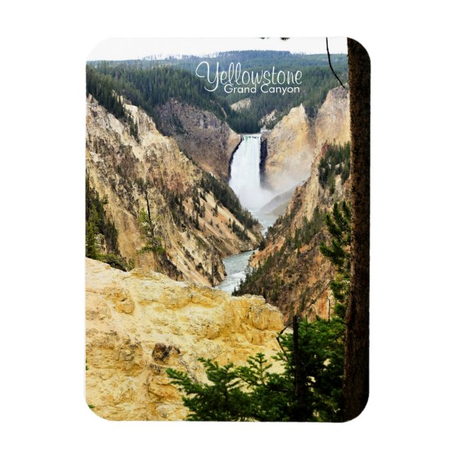 Ímã Yellowstone Grand Canyon Magnet (Vertical)