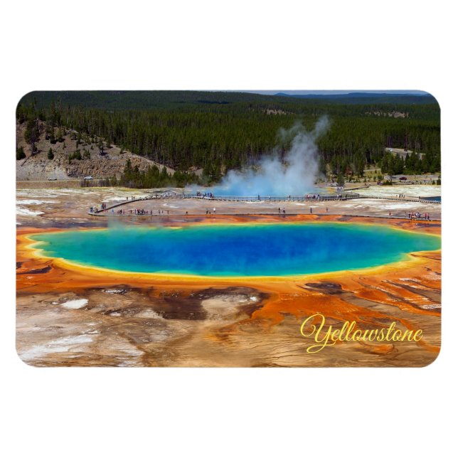Ímã Yellowstone Magnet-Prismatic Hot Primavera (Horizontal)