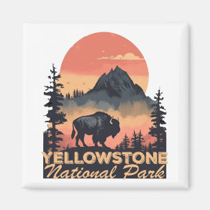 Imã Yellowstone National Park Viagem