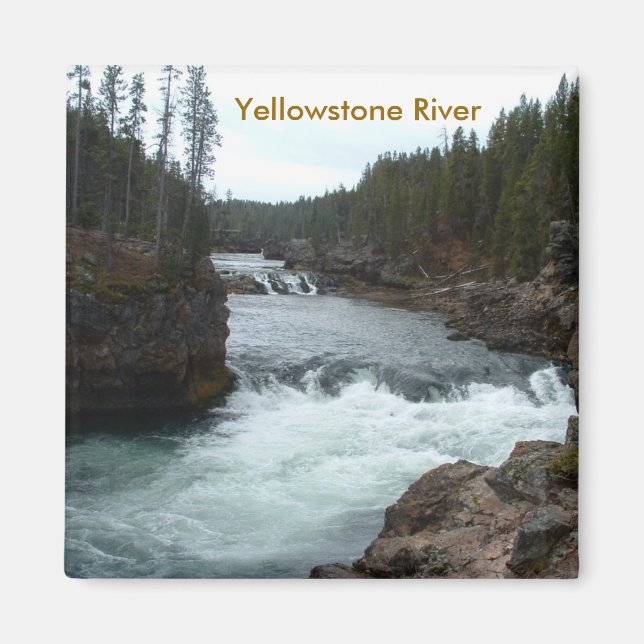 Imã Yellowstone River Magnet (Frente)