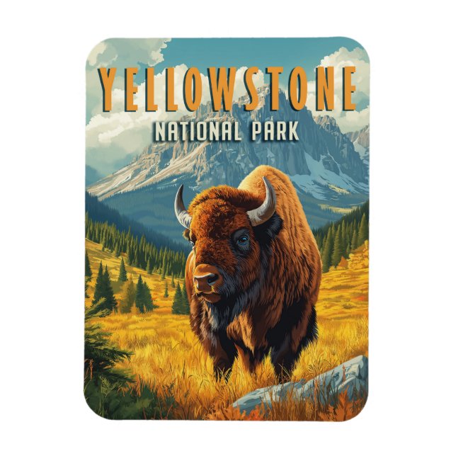Ímã Yellowstone: Um Viagem Retroativo (Vertical)