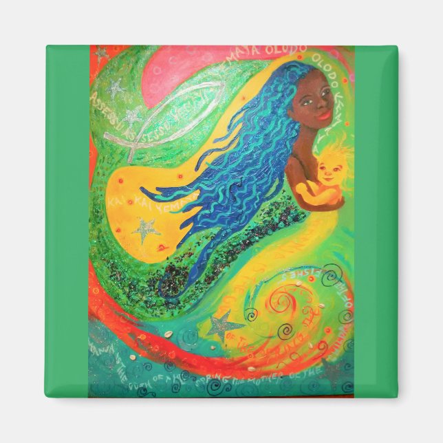 Imã Yemaya Magnet (Frente)