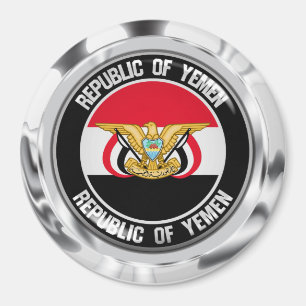 Imã Yemen Round Emblem