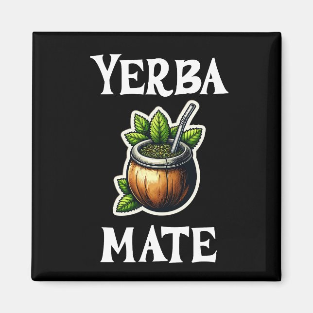 Imã Yerba Mate (Frente)