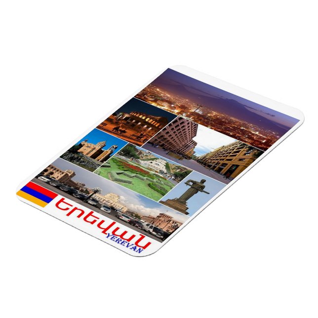 Ímã Yerevan - I Love - Magnet (Left Side)