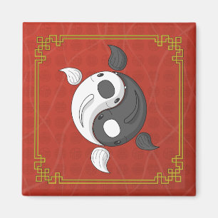 Imã Yin e Yang, o Magnet Koi