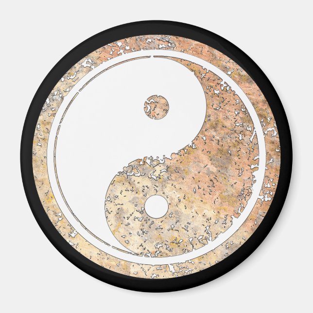 Imã Yin e Yang Talking Canyons, Novo México (Frente)