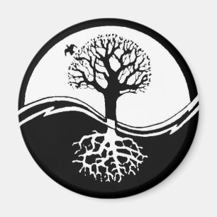 Imã Yin Tree Magnet