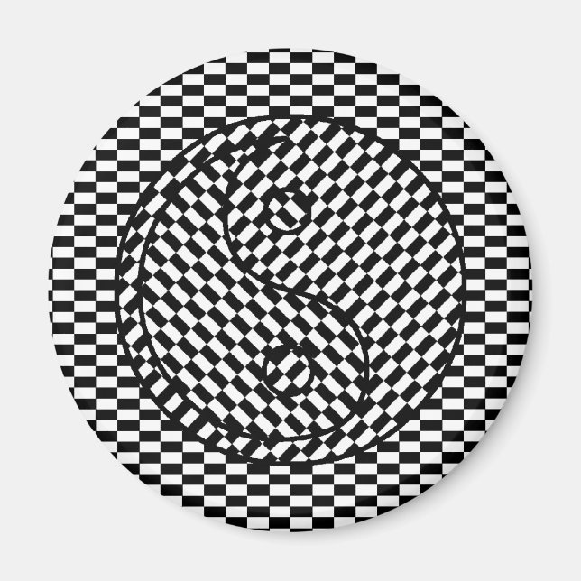 Imã Yin Yang (Frente)