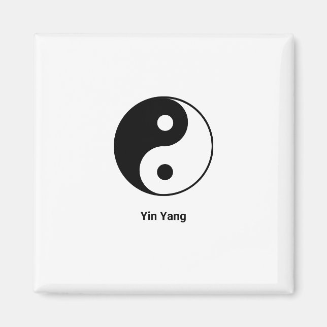 Imã Yin Yang (Frente)