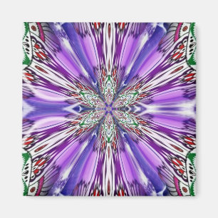 Imã yin yang flower