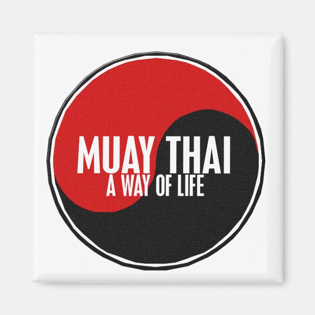 Imã Yin Yang Muay Thai 1 (Frente)