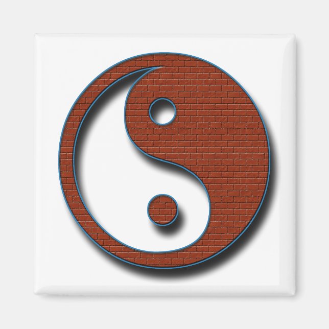Imã Yin Yang por Shirley Taylor (Frente)