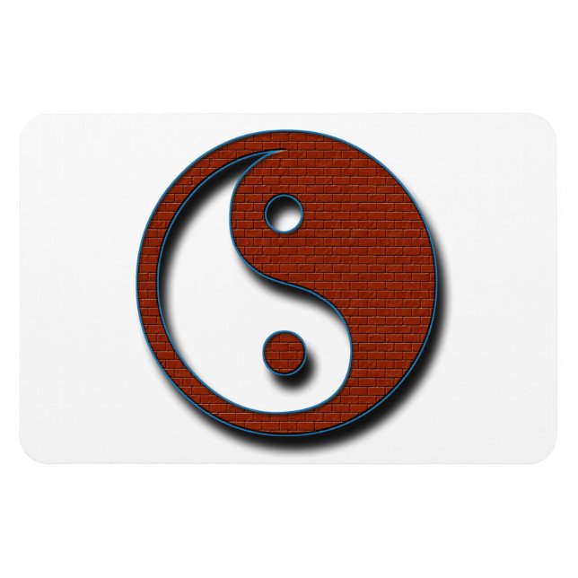 Ímã Yin Yang por Shirley Taylor (Horizontal)