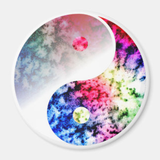 Imã Yin Yang Rainbow Magnet