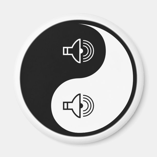 Imã Yin Yang Sound (Frente)