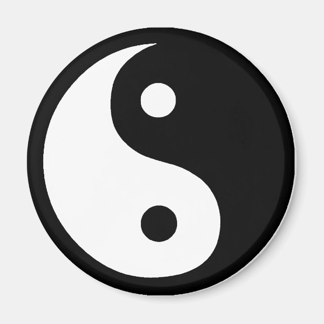 Imã ying yang (Frente)