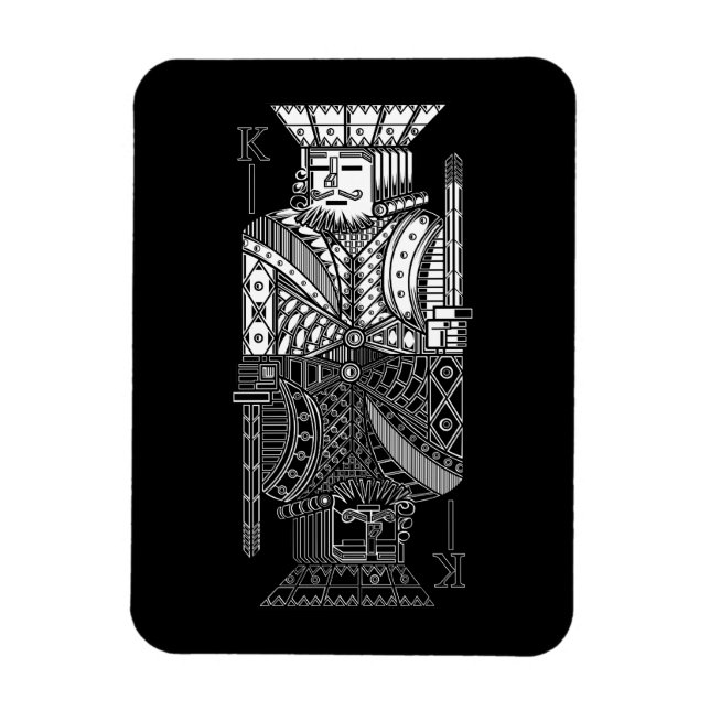 Ímã Ying Yang King (Vertical)