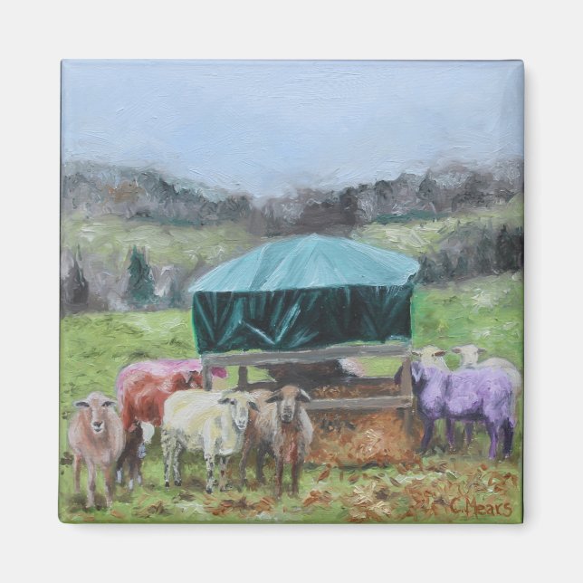 Imã Ying Yang & the Gang Magnet (Frente)