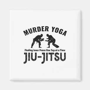 Imã Yoga Assassino Jiu-jitsu Engraçado Paz Interior Gr