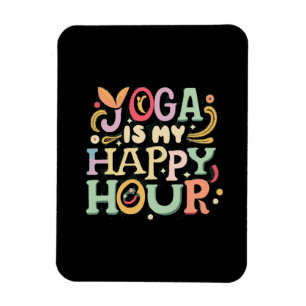 Ímã Yoga É Minha Hora Feliz