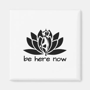 Imã Yoga Esteja Aqui Agora Treino de Fitness Namaste L