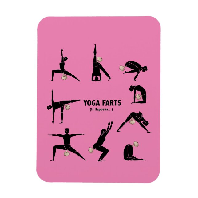 Ímã Yoga Farts (Vertical)