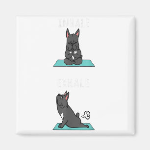 Imã Yoga Inalar, Cão-Grande Francês, Exalar Presente