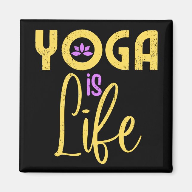 Imã Yoga Is Life Yoga Meditaion (Frente)