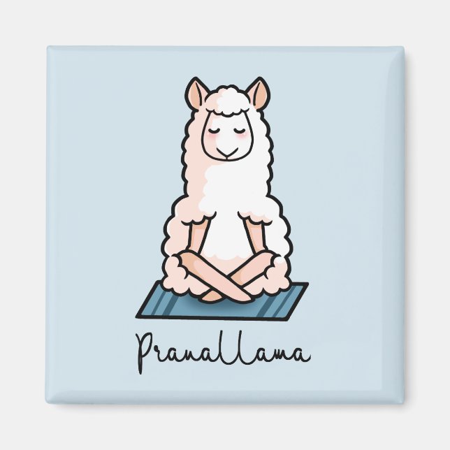 Imã Yoga llama - Pranallama (Frente)
