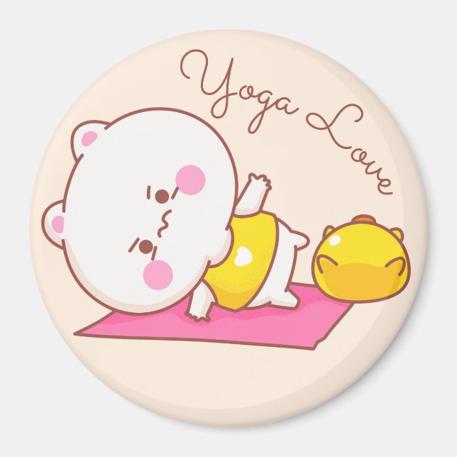 Imã Yoga Love Magnet (Frente)