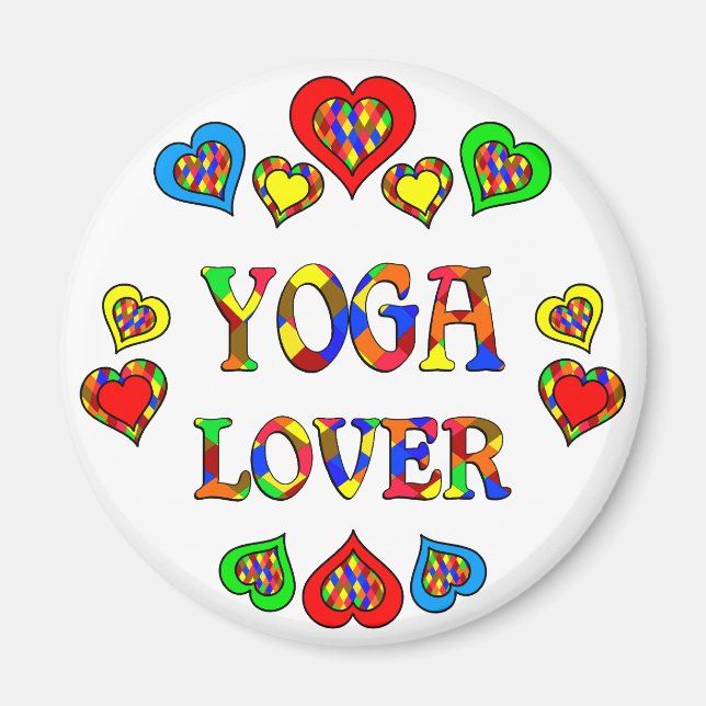 Imã Yoga Lover (Frente)