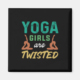 Imã Yoga Lover Raparigas Yoga São Torcidas