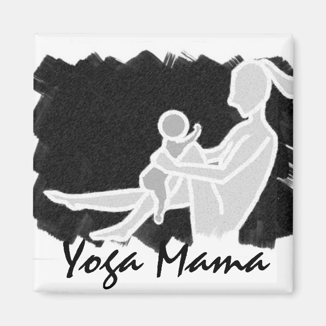 Imã Yoga Mama Magnet (Frente)