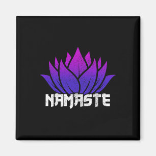 Imã Yoga Namaste Buda Flor de Lótus Budismo Iogue Buda