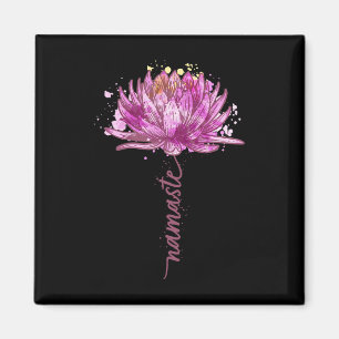 Imã Yoga Namaste Flor de Lótus Yoga Nenúfar Yoga Sma
