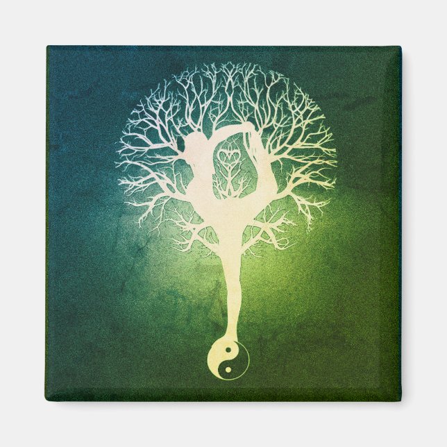 Imã Yoga Yin Yang (Frente)