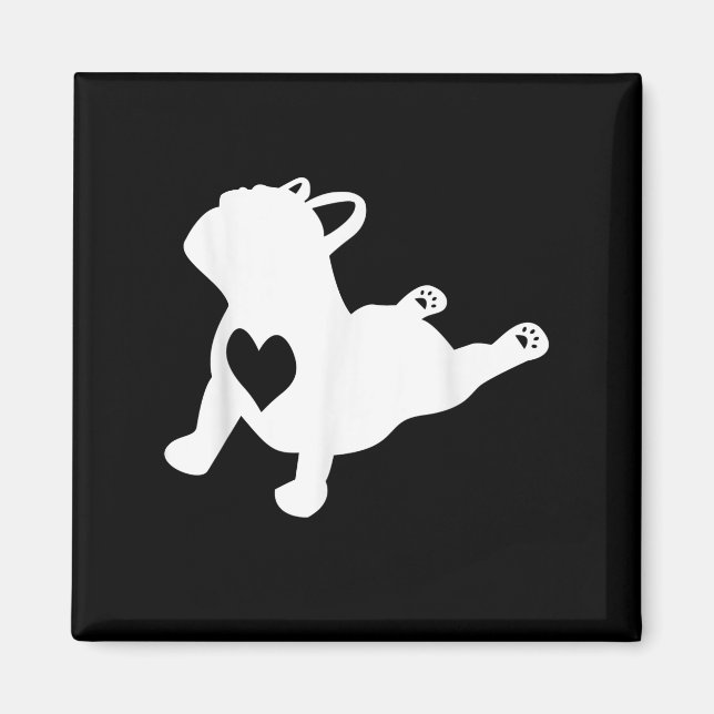 Imã Yoga Yoga Pose Love Heart Gift (Frente)