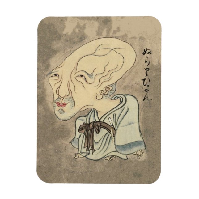Ímã Yokai Nurarihyon japonês (Vertical)