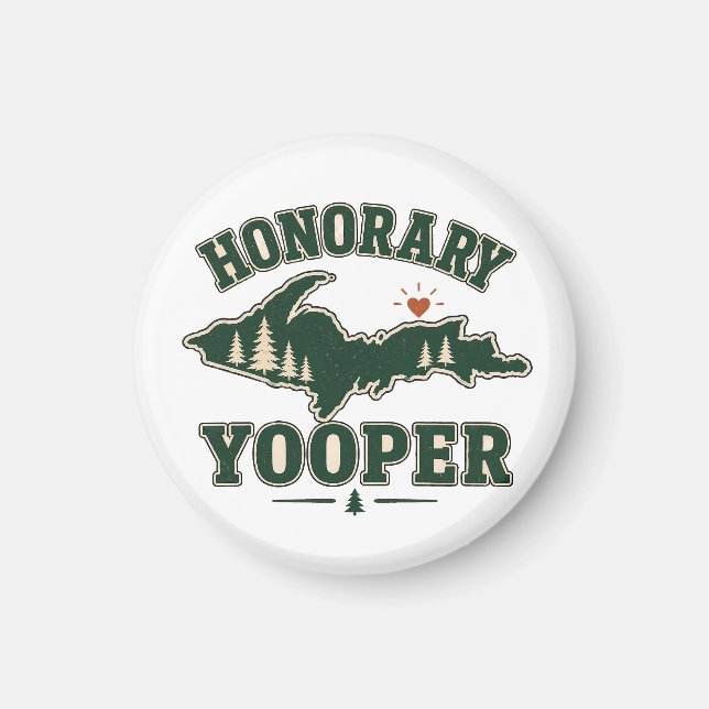 Imã Yooper Honorário - Península Superior de Michigan (Frente)