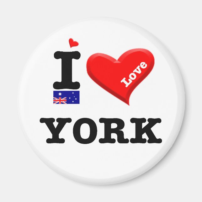 Imã YORK - Eu Amo (Frente)