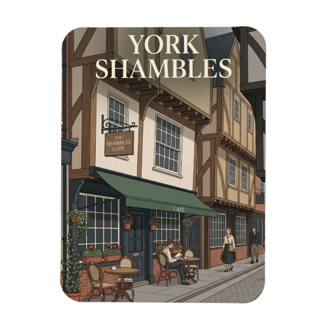 Ímã York Shambles Inglaterra (Vertical)