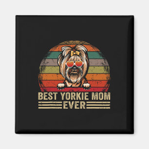 Imã Yorkie Dog Mãe Diversão do Lover Melhor Yorkie Mãe