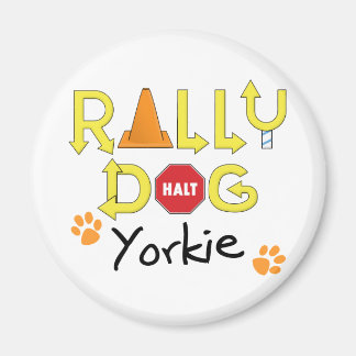 Imã Yorkie Rally Dog
