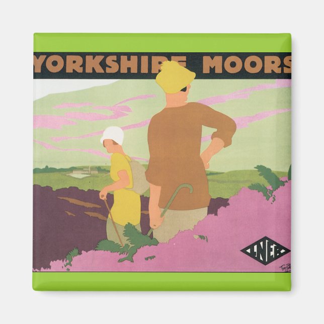 Imã Yorkshire Moors (Frente)